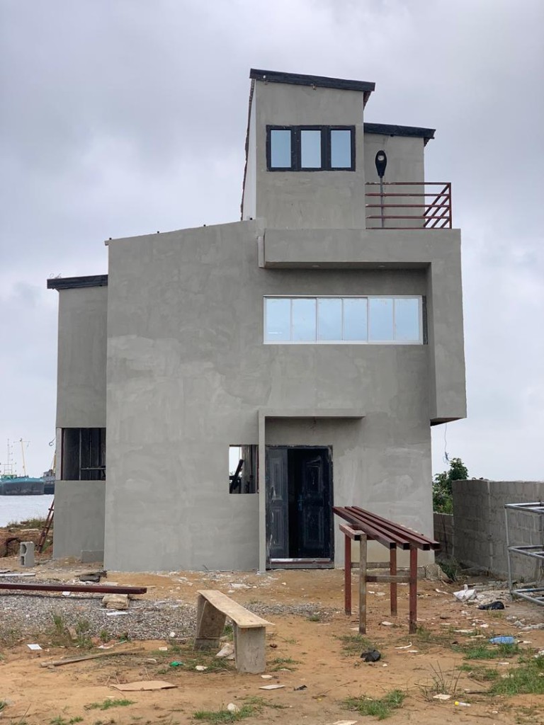 Multi-storey residential building under construction